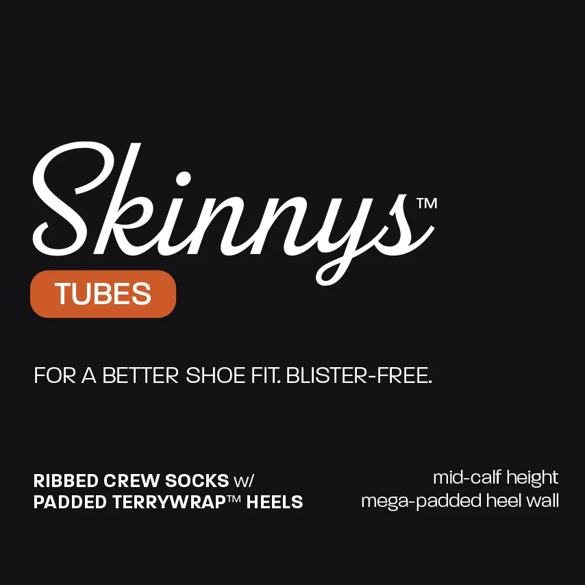 Skinnys Tubes || Mega-Thick Crew Socks || 3 pack