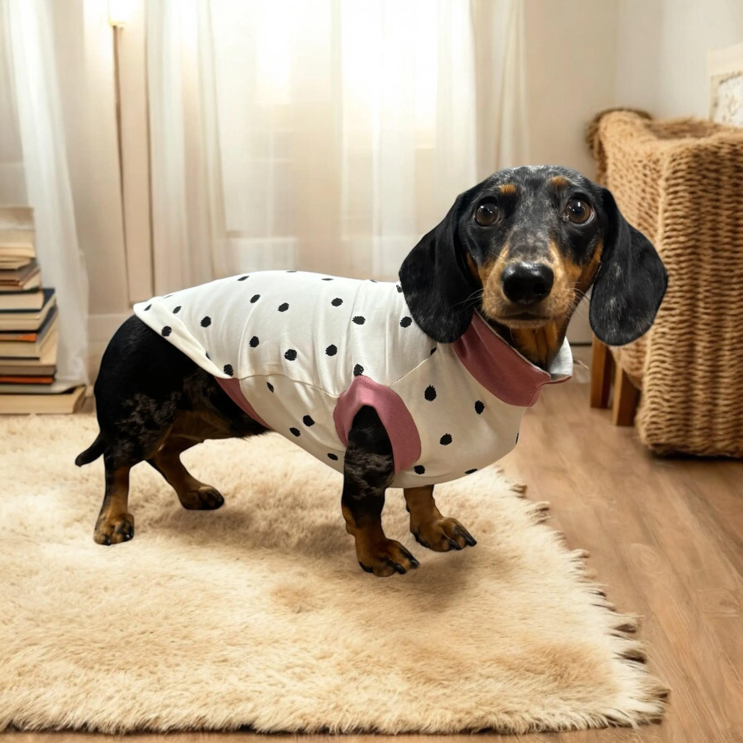 Spotty T-Shirts for Dachshunds