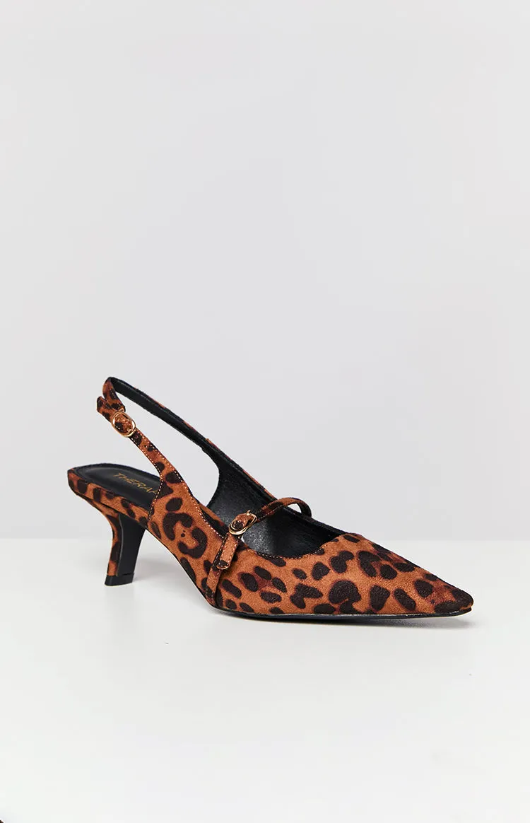 Therapy Parlour Leopard Print Heels