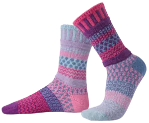 Twilight Recycled Cotton Crew Socks