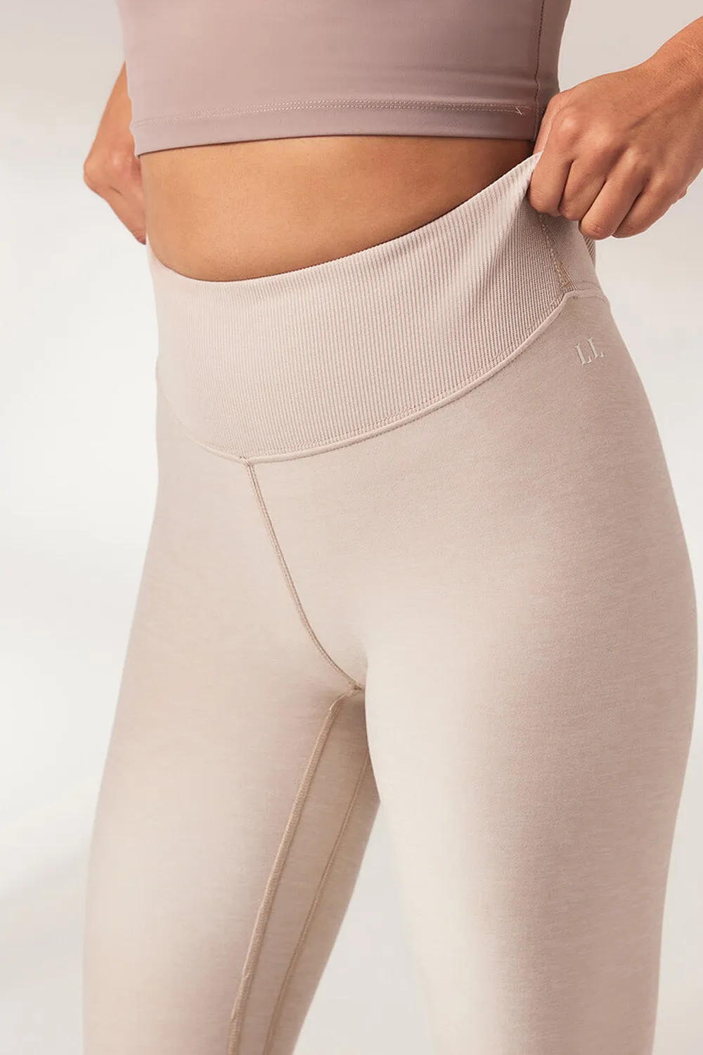 Ultimate Soft-Touch High Waisted Leggings - Vanilla Marl