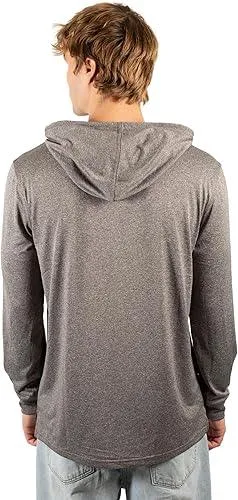 Ultra Game NBA Official Men’s Super Soft Lightweight Pullover Hoodie Sweatshirt - Unisex, Utah Jazz, Heather Charcoal|Utah Jazz