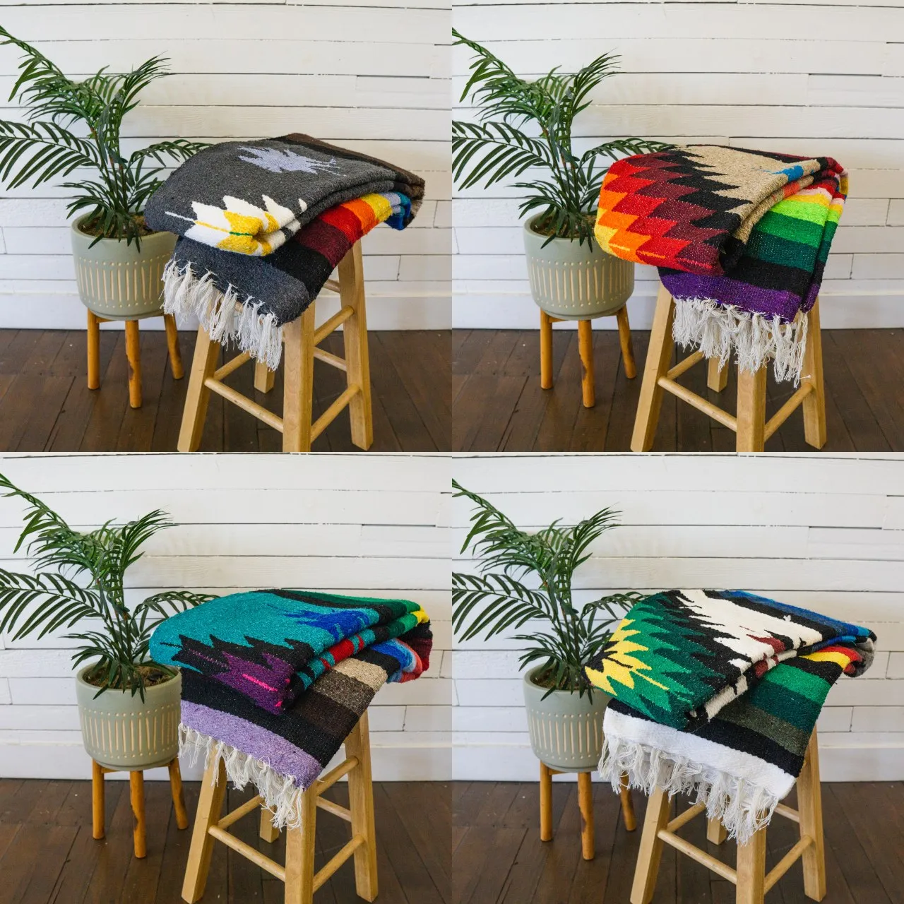 Vibrant Diamond - Mexican Blanket [MULTIPLE COLORS]