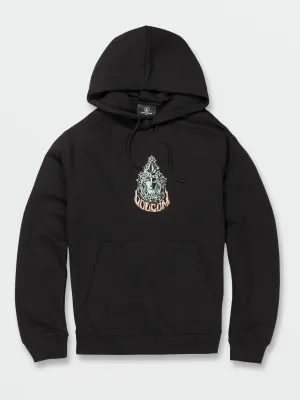 Volcom Strike Hood Pullover Sweatshirt - Black