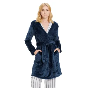 Women's Apparel UGG MIRANDA Double Fleece Robe UA5358W INDIGO