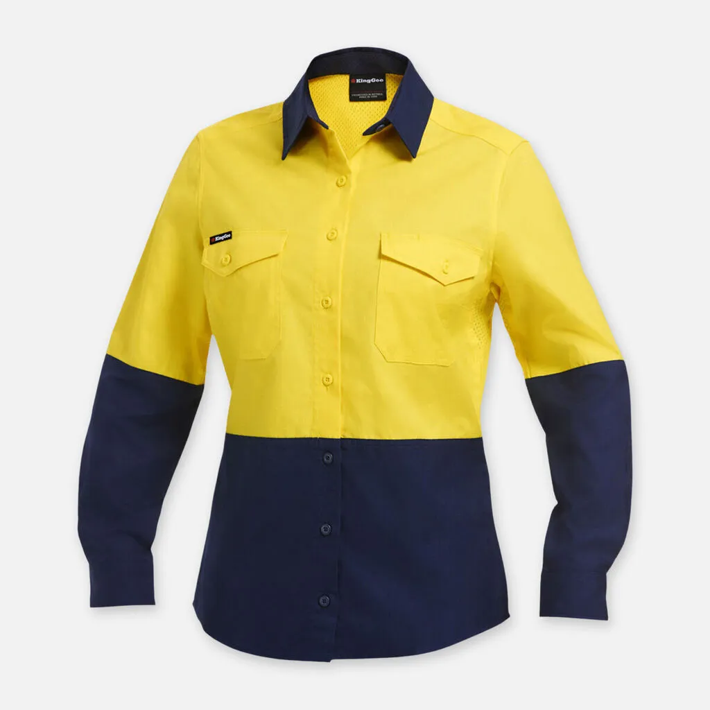 Women’s Workcool 2 Hi-Vis Lightweight Work Shirt - K44543