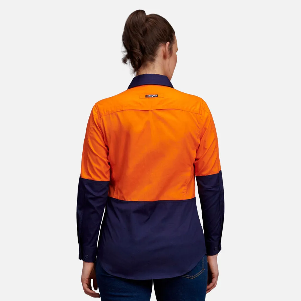 Women’s Workcool 2 Hi-Vis Lightweight Work Shirt - K44543