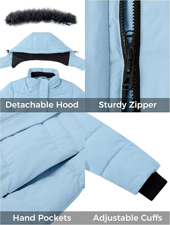 ZSHOW Women's Winter Coat Waterproof Warm Puffer Jacket